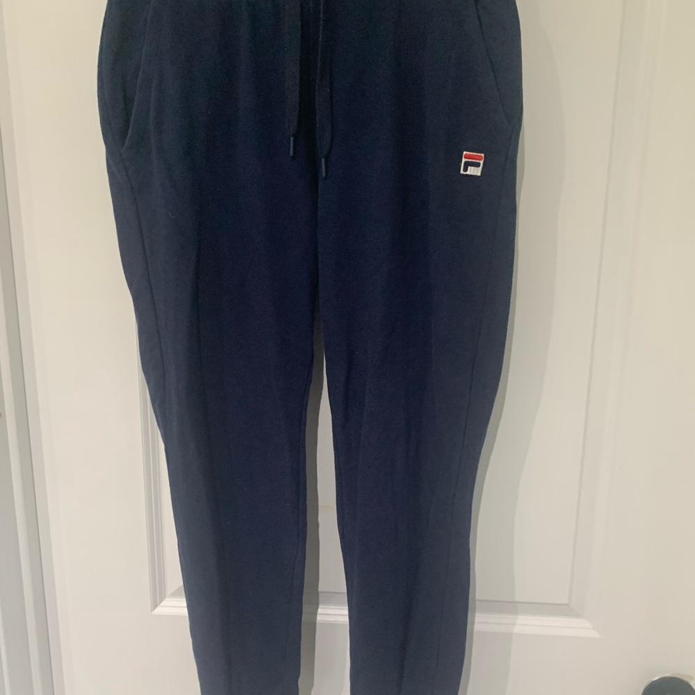 Fila Men's Dark Blue Joggers A9